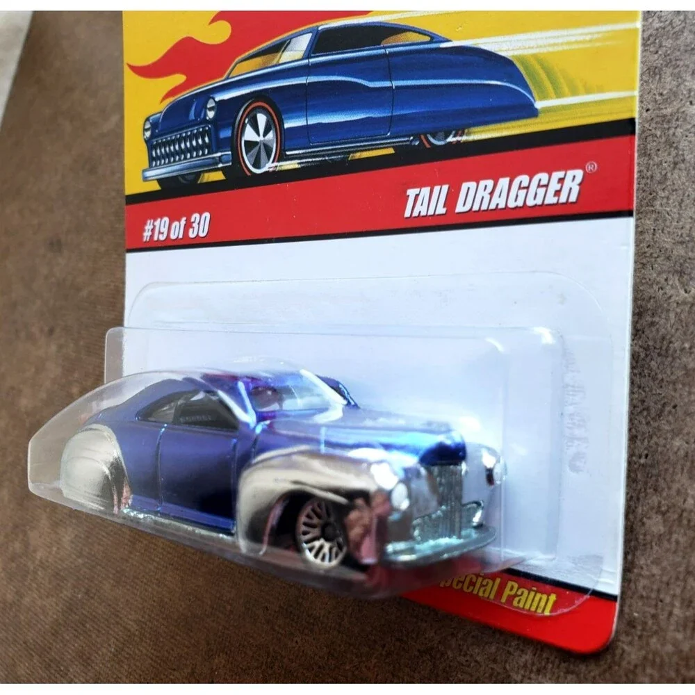 2007 Hot Wheels TAIL DRAGGER CLASSICS SERIES 3 19/30 1:64 Spectraflame BLUE VAR